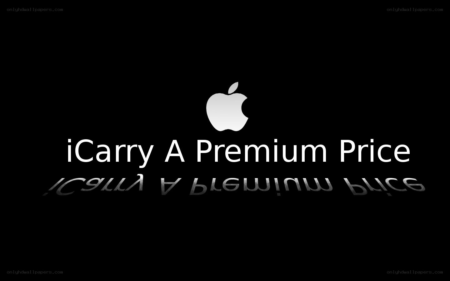iCarry A Premium Price