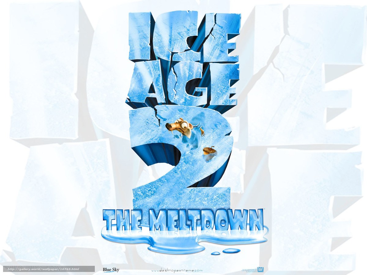 Ice Age 2 The Meltdown poster