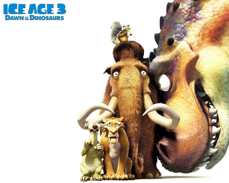 Ice Age 3 movie poster