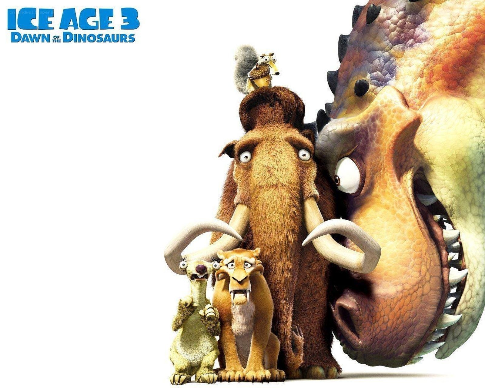 Ice Age 3 movie poster