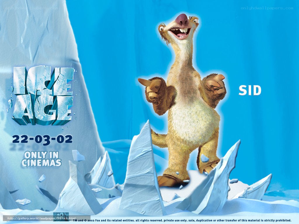Ice Age character Sid