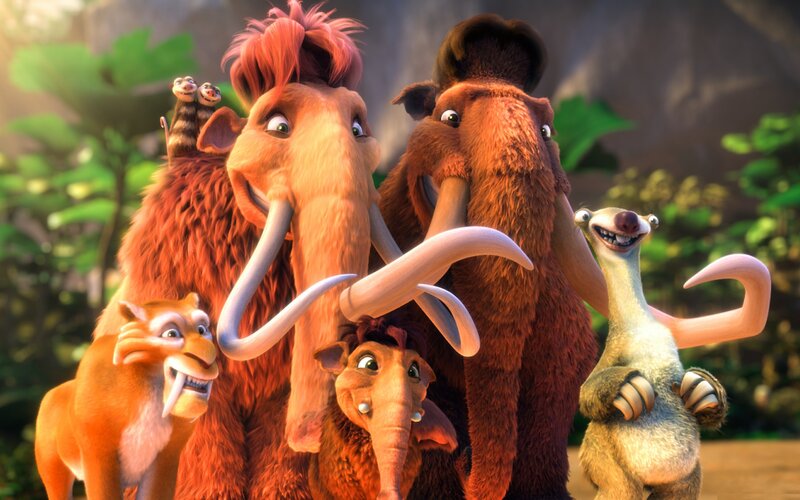 Ice Age characters group