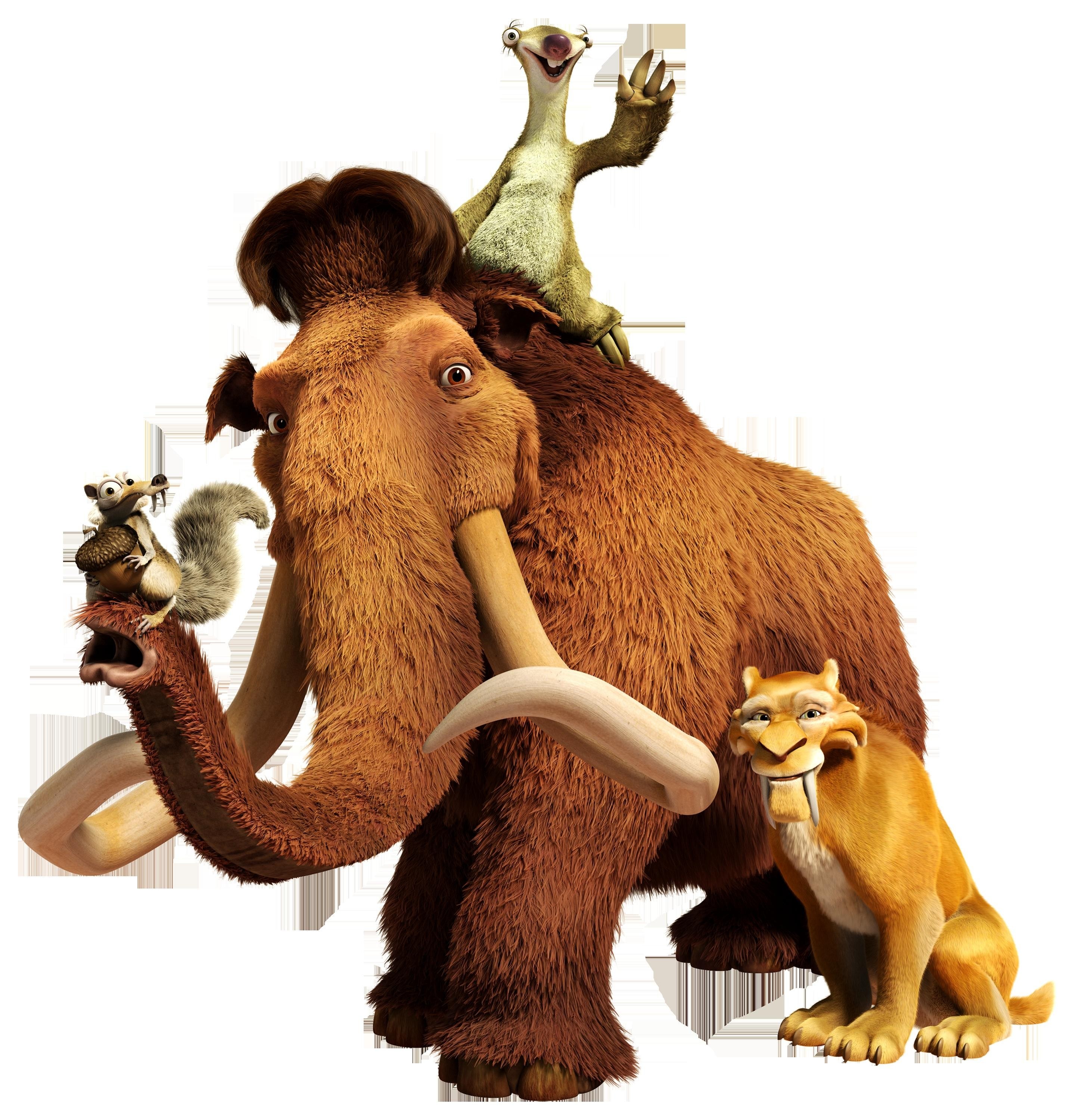 Ice Age characters group