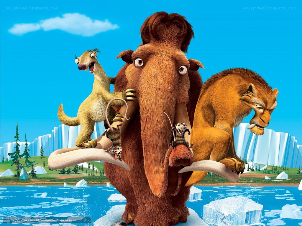 Ice Age movie characters