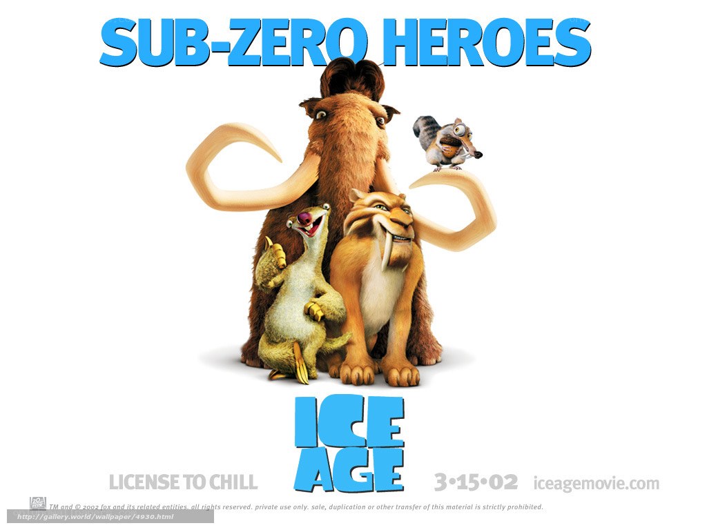Ice Age movie poster