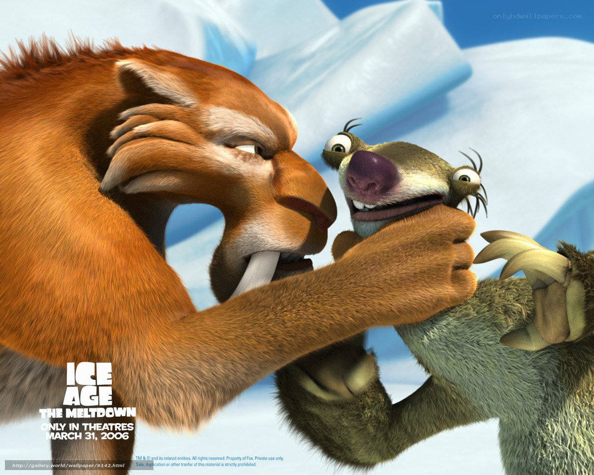 Ice Age: The Meltdown promotional art