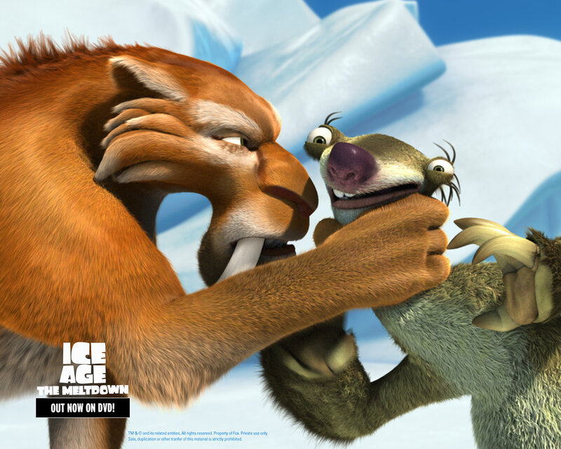Ice Age: The Meltdown scene