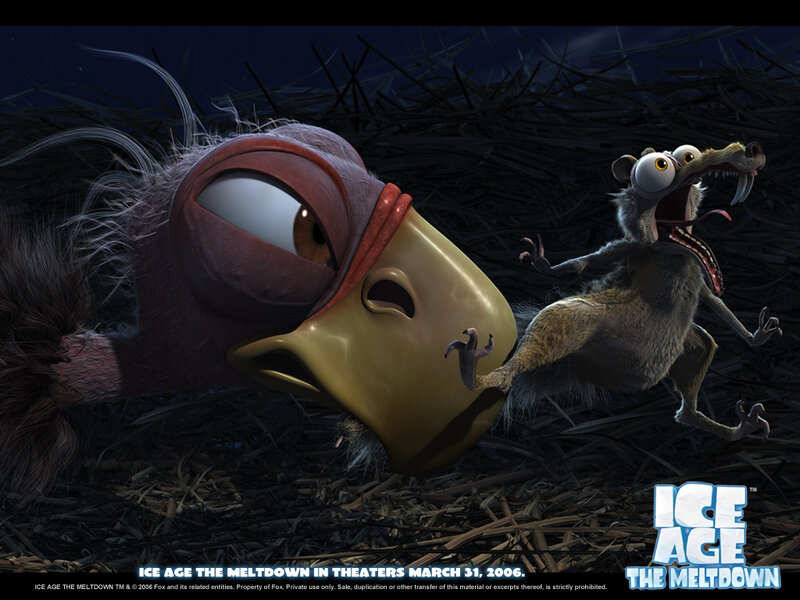 Ice Age: The Meltdown scene