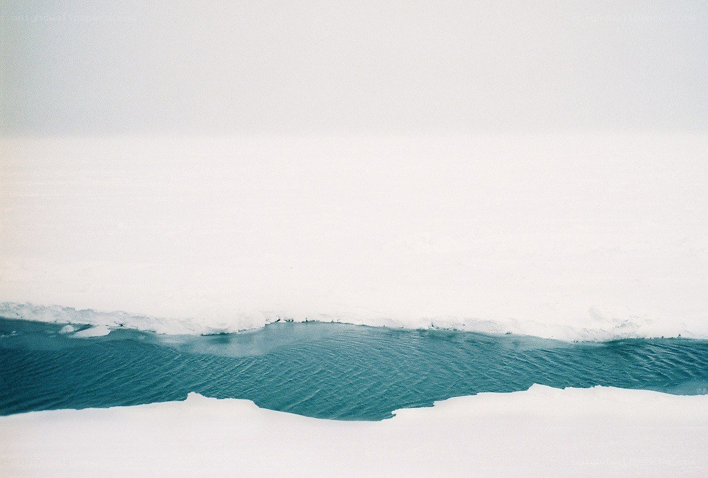 ice and water landscape