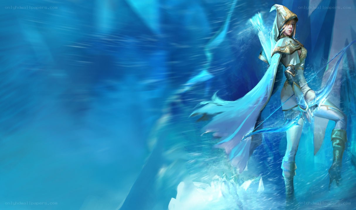 ice archer in motion