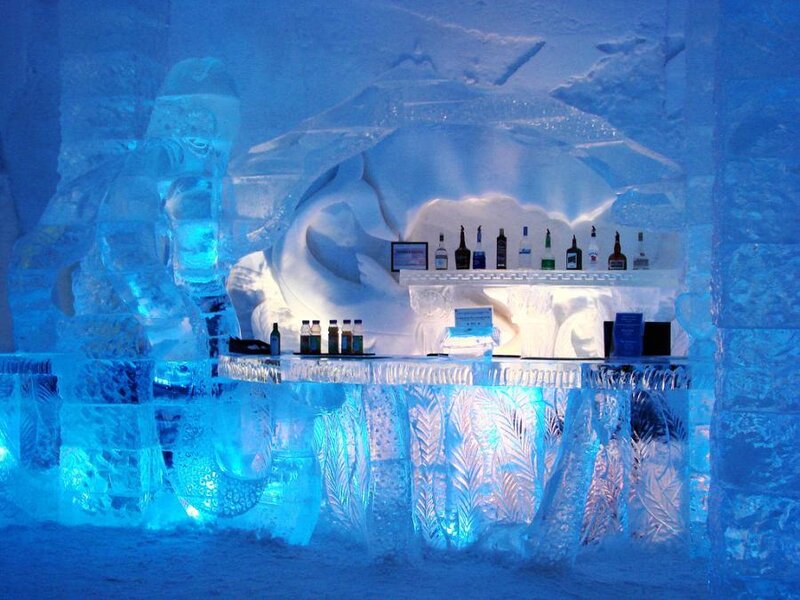 Ice Bar Interior