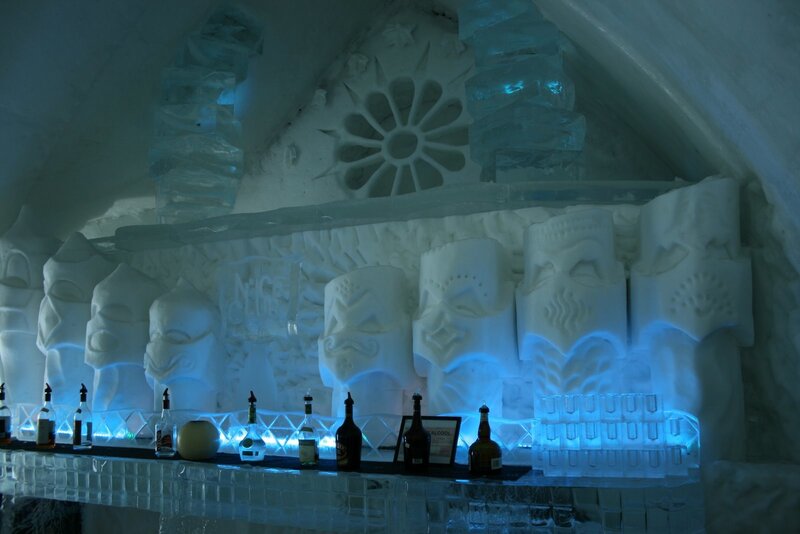 Ice Bar Interior — White