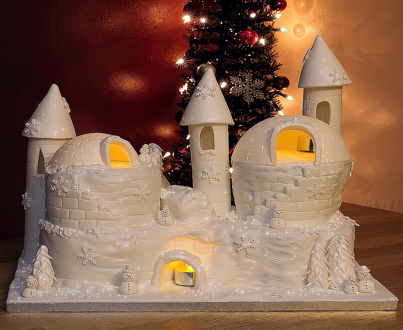 Ice Castle Cake