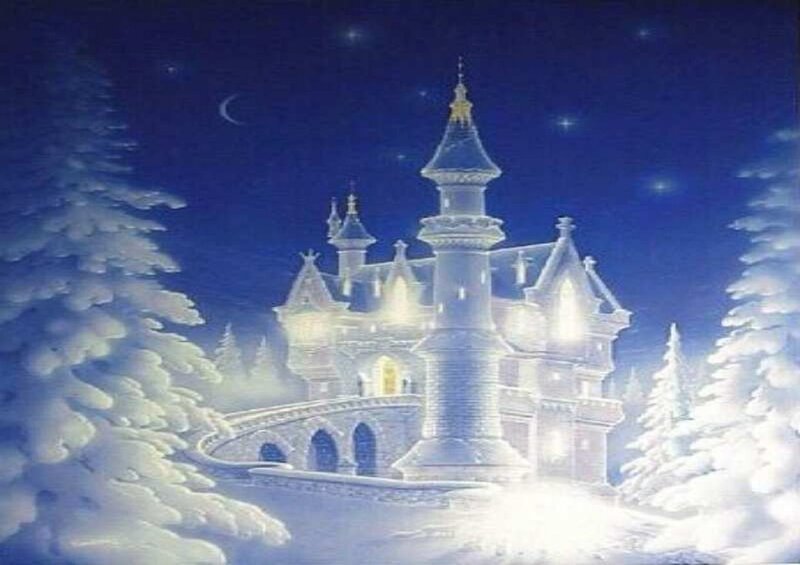 Ice Castle in Winter