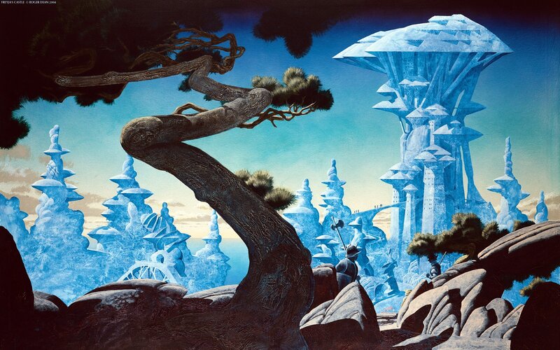 Ice Castle Landscape