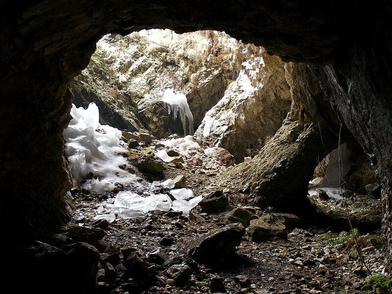Ice Cave Entrance
