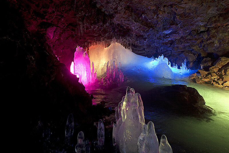 Ice Cave Formations