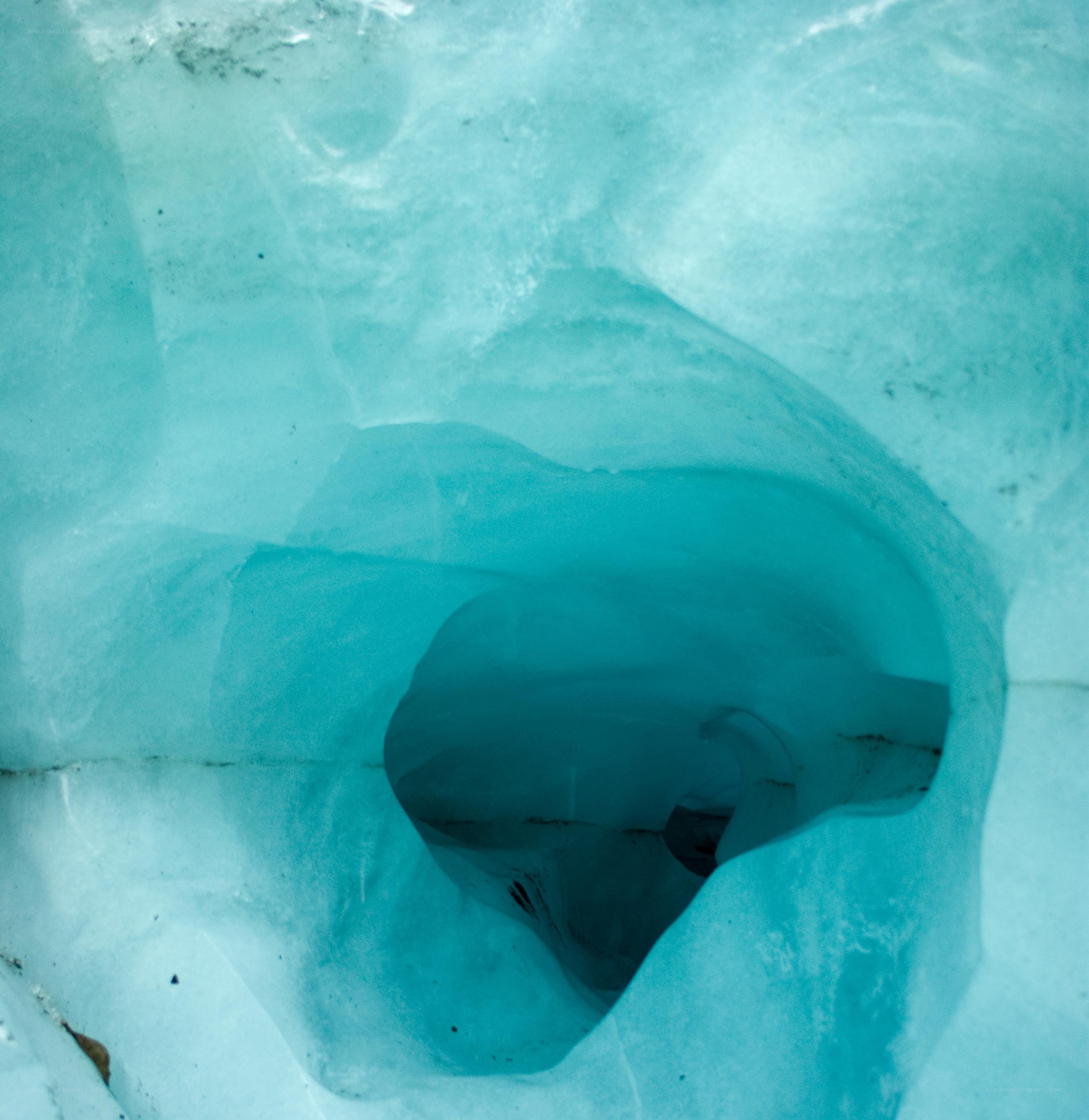 ice cave interior
