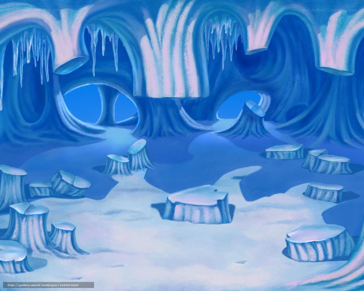 ice cave interior