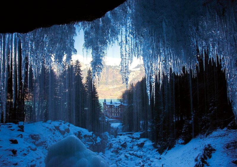 Ice Cave View