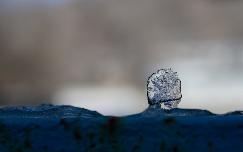 Ice-covered Bolt
