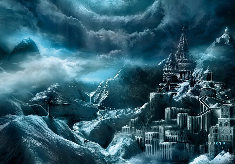 Ice-covered Castle