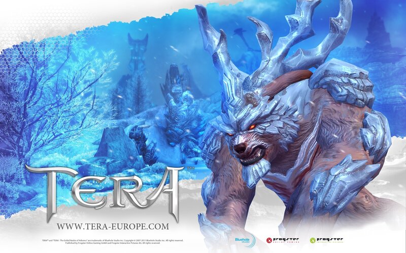 Ice-covered Monster — Blue