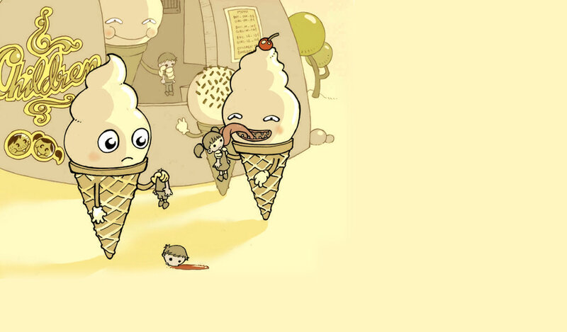 Ice Cream Cone Characters