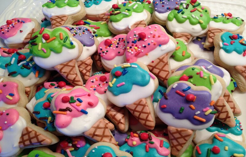 Ice Cream Cone Cookies