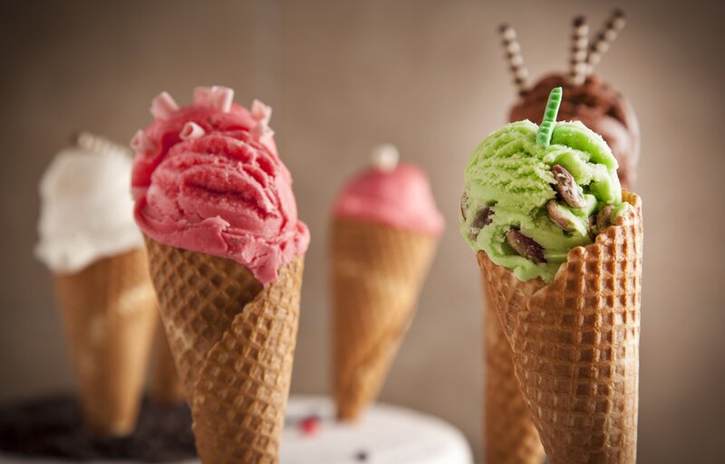 Ice Cream Cones — Brown