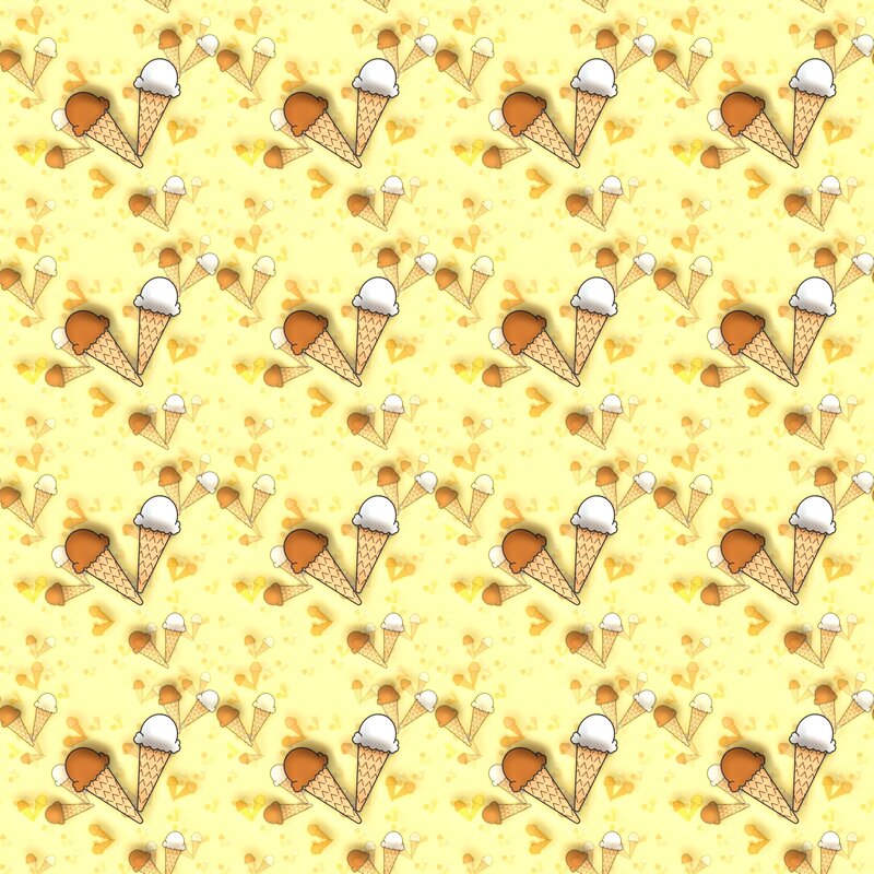 Ice Cream Cones Pattern