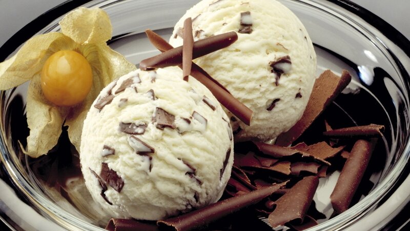 Ice Cream in a Bowl — White
