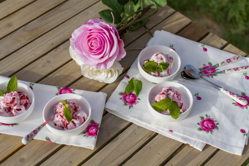 Ice Cream in Bowls
