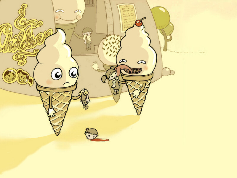 Ice cream monsters in town