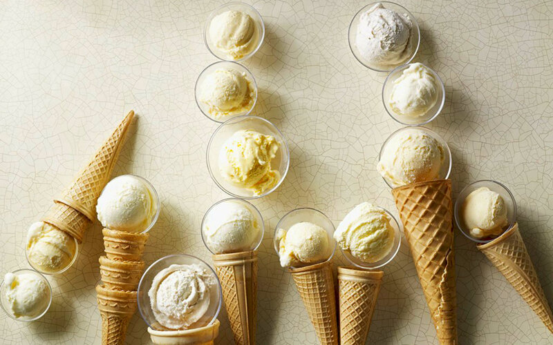 Ice Cream Scoops and Cones