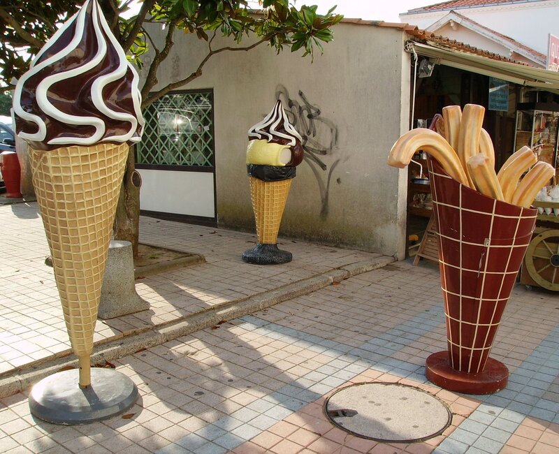 Ice Cream Sculptures