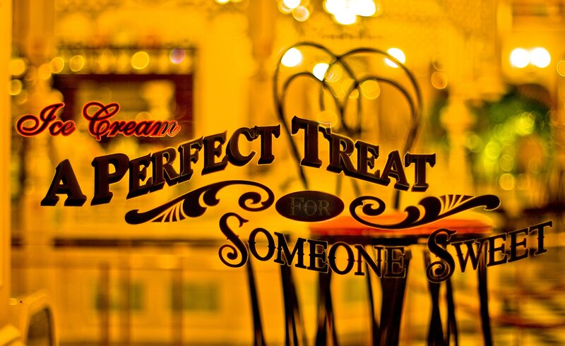 Ice Cream Shop Sign