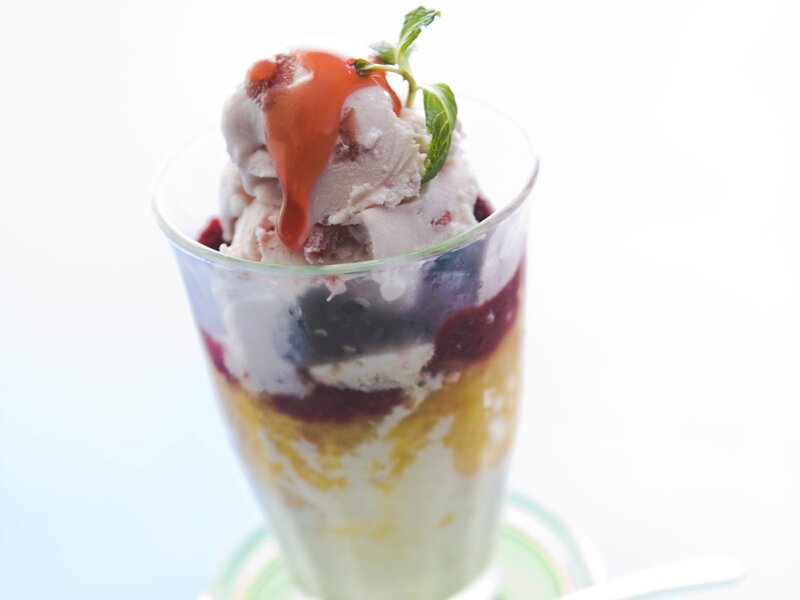 Ice Cream Sundae in Glass