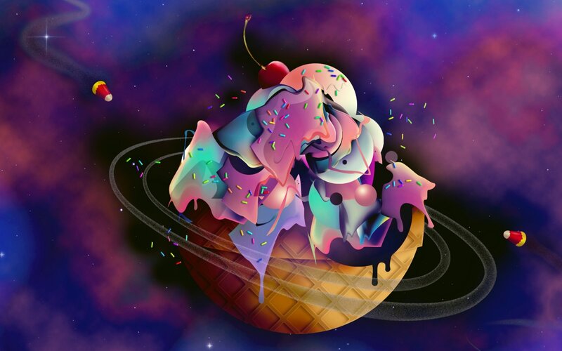 Ice Cream Sundae Planet