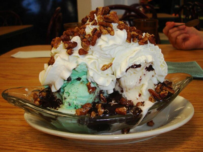 Ice Cream Sundae — White, Appetizing