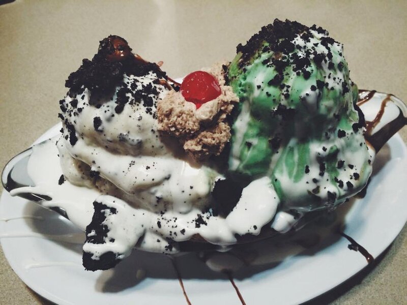 Ice Cream Sundae — White, Indulgent, Photograph, Cherry