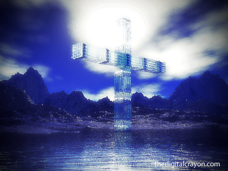 Ice Cross in Water