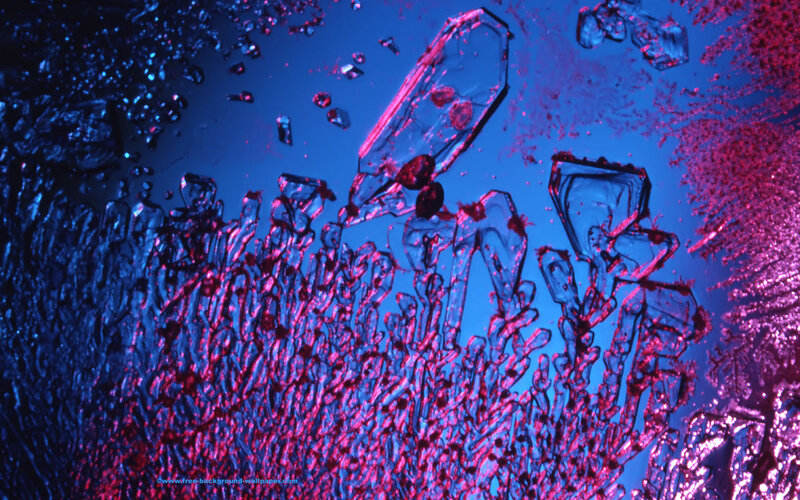 Ice Crystals under Light