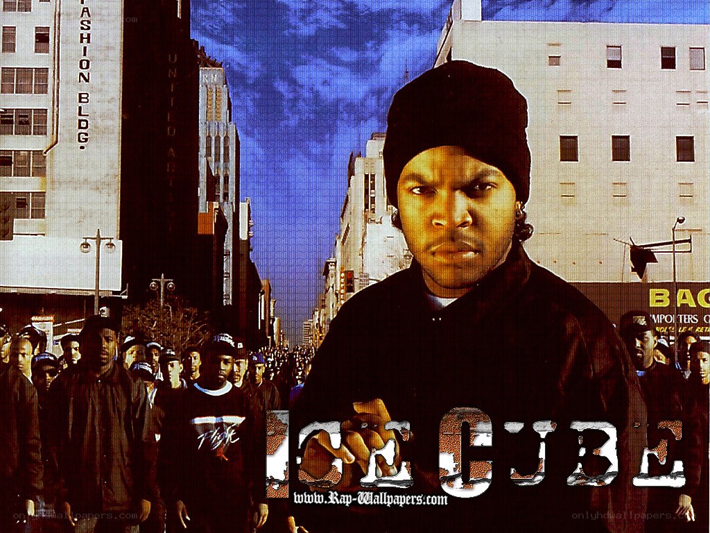 Ice Cube urban street scene