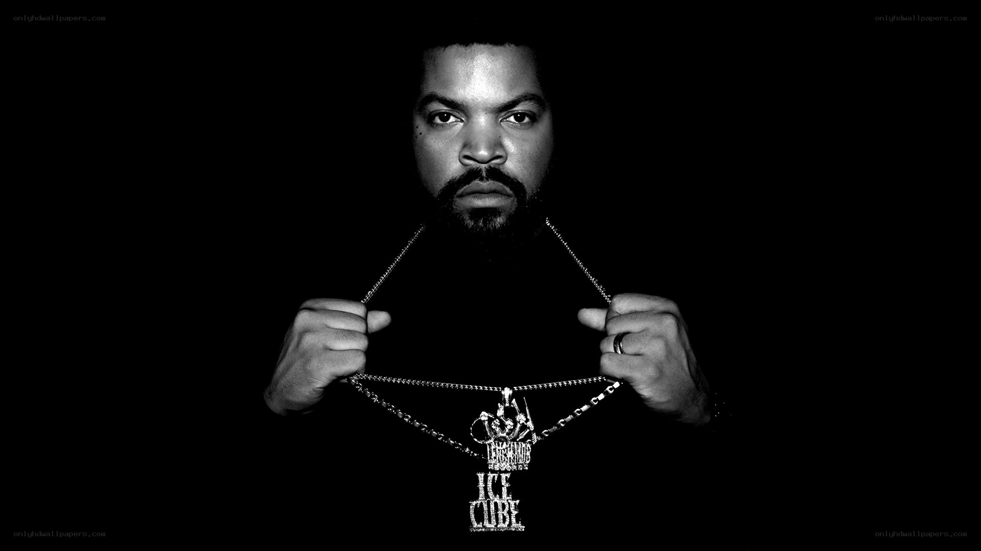 Ice Cube with necklace