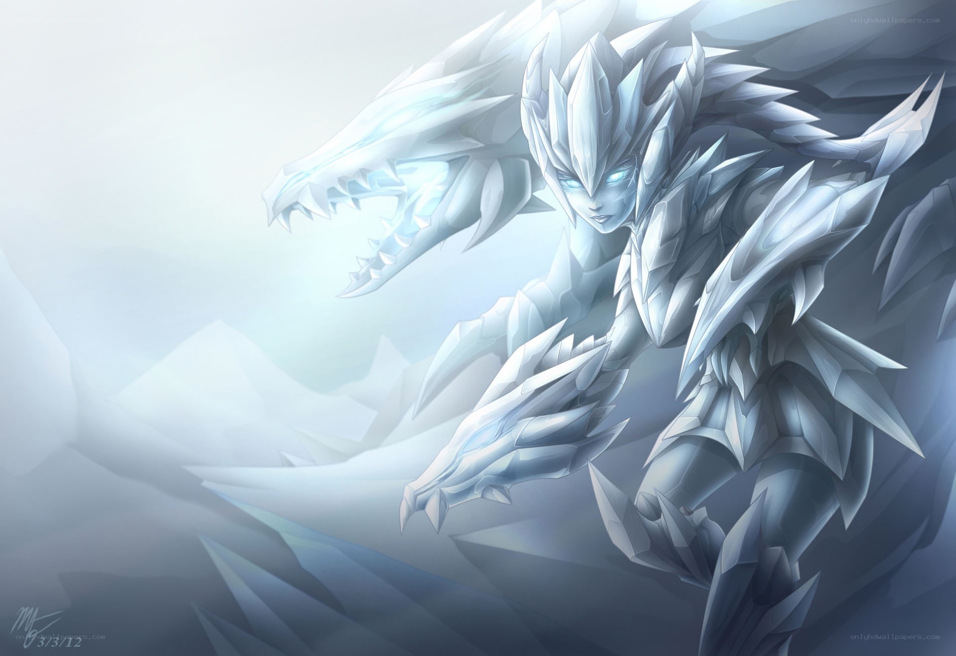 ice dragon warrior