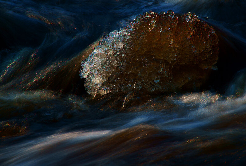 Ice Formation in River