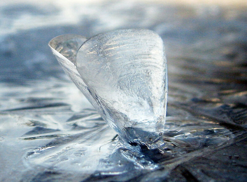 Ice Formation on Water
