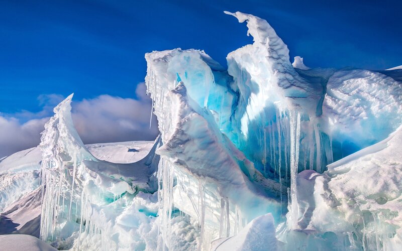 Ice Formation with Icicles