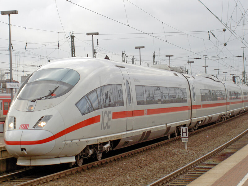 ICE high-speed train at station